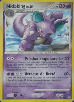 Carte Pokémon Nidoking 34 — Merveilles Secrètes