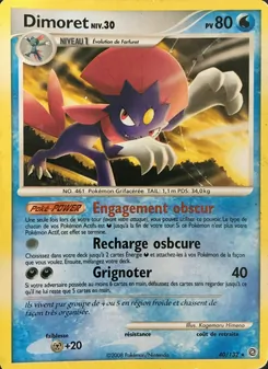 Carte Pokémon Dimoret 40 — Merveilles Secrètes