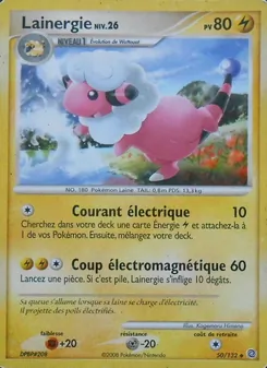 Carte Pokémon Lainergie 50 — Merveilles Secrètes