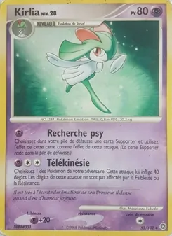 Carte Pokémon Kirlia 53 — Merveilles Secrètes