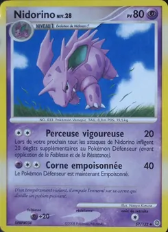 Carte Pokémon Nidorino 57 — Merveilles Secrètes