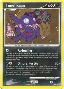 Carte Pokémon Ténéfix 63 — Merveilles Secrètes
