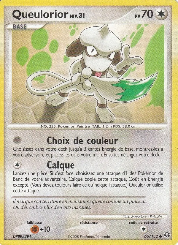 Carte Pokémon Queulorior 66/132 de l'extension Merveilles Secrètes