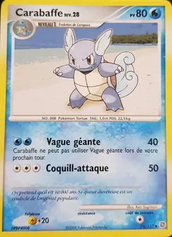 Carte Pokémon Carabaffe 75 — Merveilles Secrètes