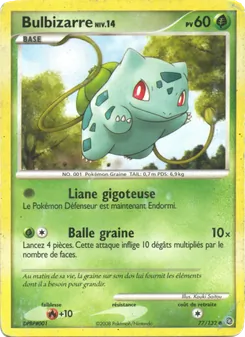 Carte Pokémon Bulbizarre 77 — Merveilles Secrètes