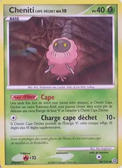 Carte Pokémon Cheniti Cape Déchet 80 — Merveilles Secrètes