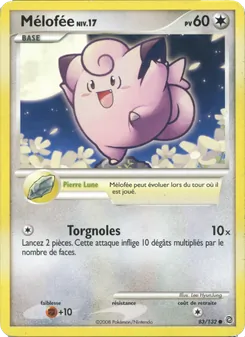 Carte Pokémon Mélofée 83 — Merveilles Secrètes
