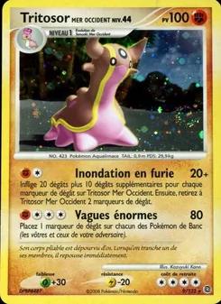 Carte Pokémon Tritosor Mer Occident 9 — Merveilles Secrètes