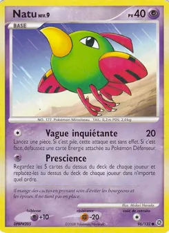 Carte Pokémon Natu 96 — Merveilles Secrètes