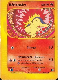 Carte Pokémon Héricendre 105