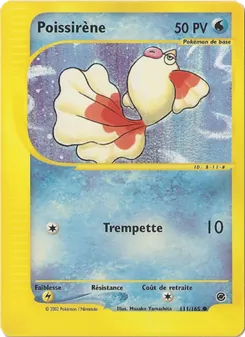 Carte Pokémon Poissirène 111