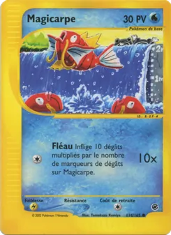 Carte Pokémon Magicarpe 118