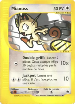 Carte Pokémon Miaouss 121