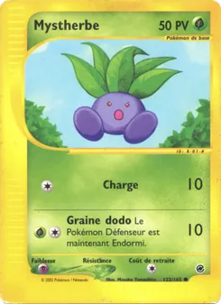 Carte Pokémon Mystherbe 122