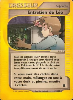 Carte Pokémon Entretien de Léo 137