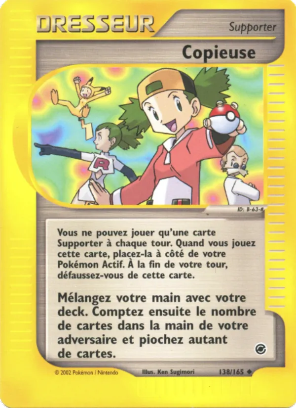 Carte Pokémon Copieuse 138/165 de l'extension Expedition