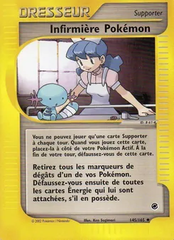 Carte Pokémon Infirmière Pokémon 145
