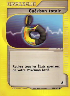 Carte Pokémon Guérison totale 154