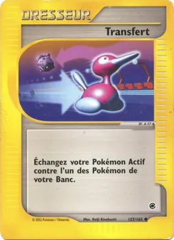Carte Pokémon Transfert 157