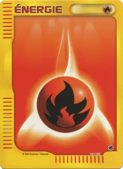 Carte Pokémon Énergie Feu 161