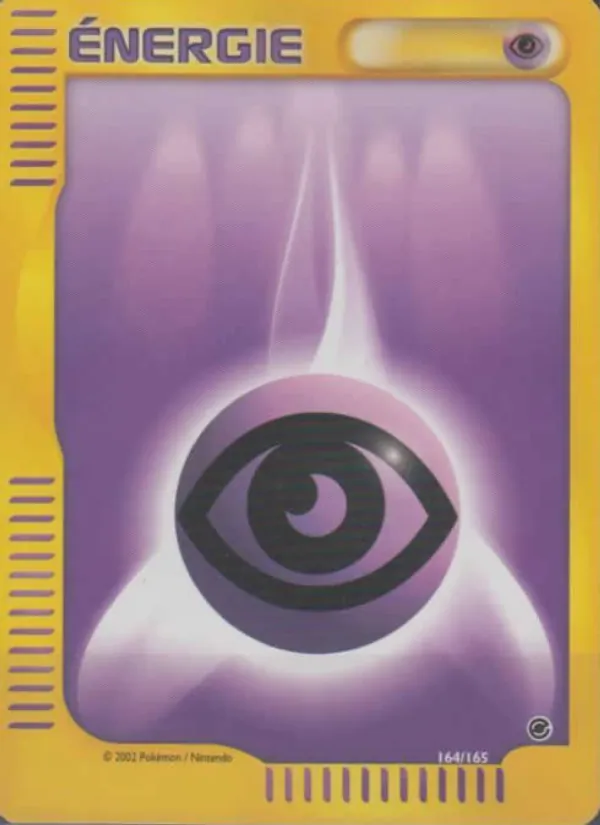 Carte Pokémon Énergie Psy 164/165 de l'extension Expedition