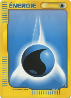 Carte Pokémon Énergie Eau 165