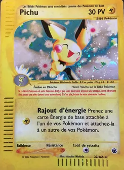Carte Pokémon Pichu 22