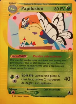Carte Pokémon Papilusion 38
