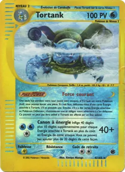 Carte Pokémon Tortank 4 — Expedition