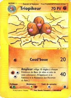 Carte Pokémon Triopikeur 44
