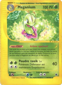 Carte Pokémon Meganium 54