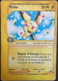 Carte Pokémon Pichu 58