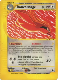 Carte Pokémon Roucarnage 59
