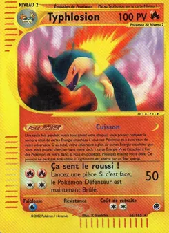 Carte Pokémon Typhlosion 65