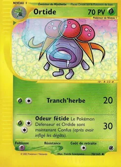 Carte Pokémon Ortide 78