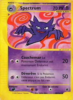 Carte Pokémon Spectrum 80