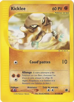 Carte Pokémon Kicklee 81