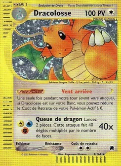 Carte Pokémon Dracolosse 9 — Expedition