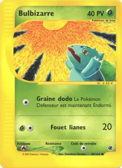 Carte Pokémon Bulbizarre 95
