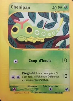 Carte Pokémon Chenipan 96