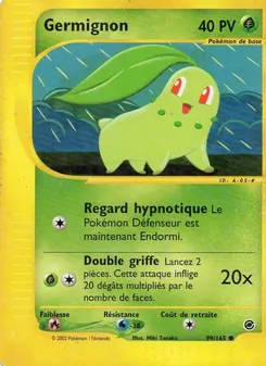 Carte Pokémon Germignon 99