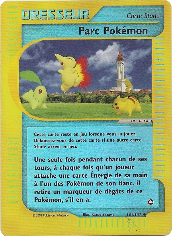 Carte Pokémon Parc Pokémon 131/147 de l'extension Aquapolis