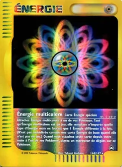 Carte Pokémon Énergie multicolore 144 — Aquapolis