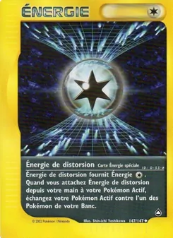 Carte Pokémon Énergie de distorsion 147 — Aquapolis