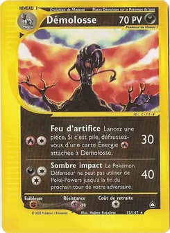 Carte Pokémon Démolosse 15 — Aquapolis