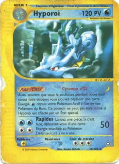 Carte Pokémon Hyporoi 19 — Aquapolis