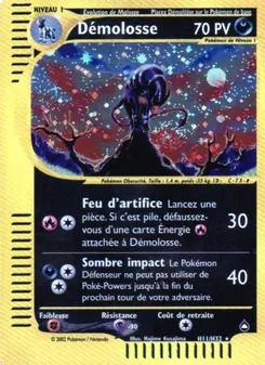 Carte Pokémon Démolosse H11 — Aquapolis