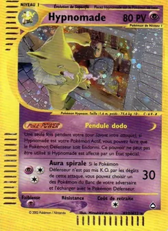 Carte Pokémon Hypnomade H12 — Aquapolis