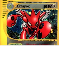 Carte Pokémon Cizayox H21 — Aquapolis