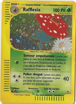 Carte Pokémon Rafflesia H31 — Aquapolis